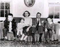 Harry F Byrd Jr and family